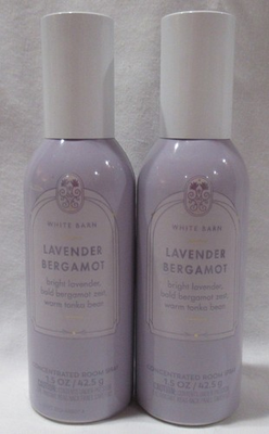 #ad #ad White Barn Bath amp; Body Works Concentrated Room Spray Lot Set 2 LAVENDER BERGAMOT $37.00