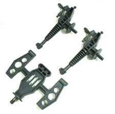 Vintage Ideal Robo Force Command Patroller Guns w Radar Gray Original Parts