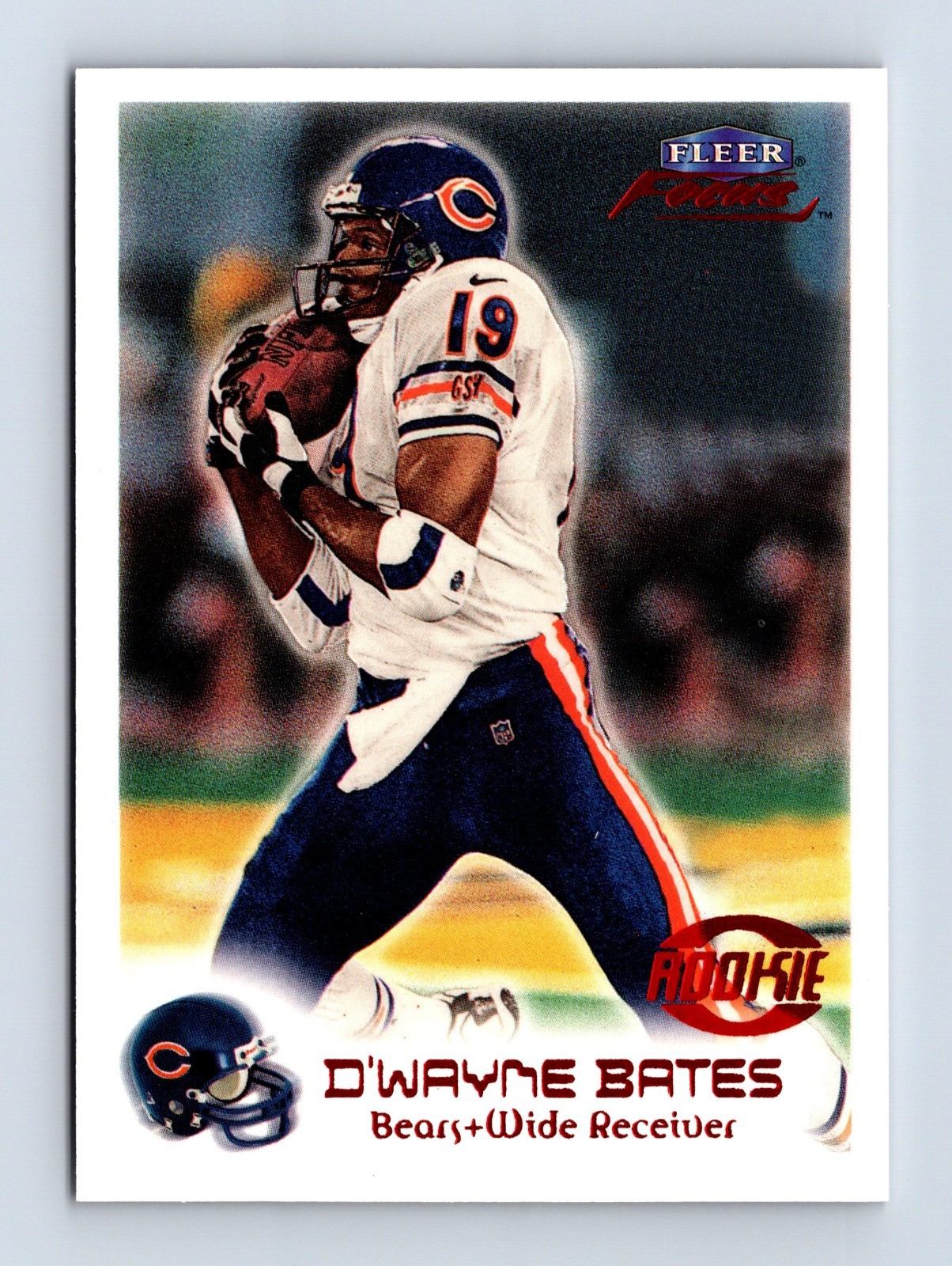 D'Wayne Bates Fleer Focus #112 Base