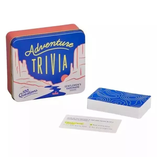 5055923773079 Gra kempingowa Adventure Trivia w puszce Gentlemen's Hardware