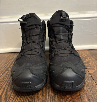 Salomon XA Forces Mid Wide GTX EN Men's Hiking Boots Black US 11.5 Wide 415912