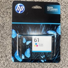 Genuine HP 61 Tri-Color Ink Cartridge CH562WN Factory Sealed 11/23