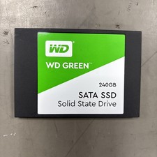 Western Digital Green-2.5"-SATA-SSD-240GB Wiped removed from decomissioned PC's