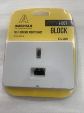 Glock 42, 43, 43X, 48 i-Dot Tritium Night Sight Set LumiGreen by AmeriGlo GL-305