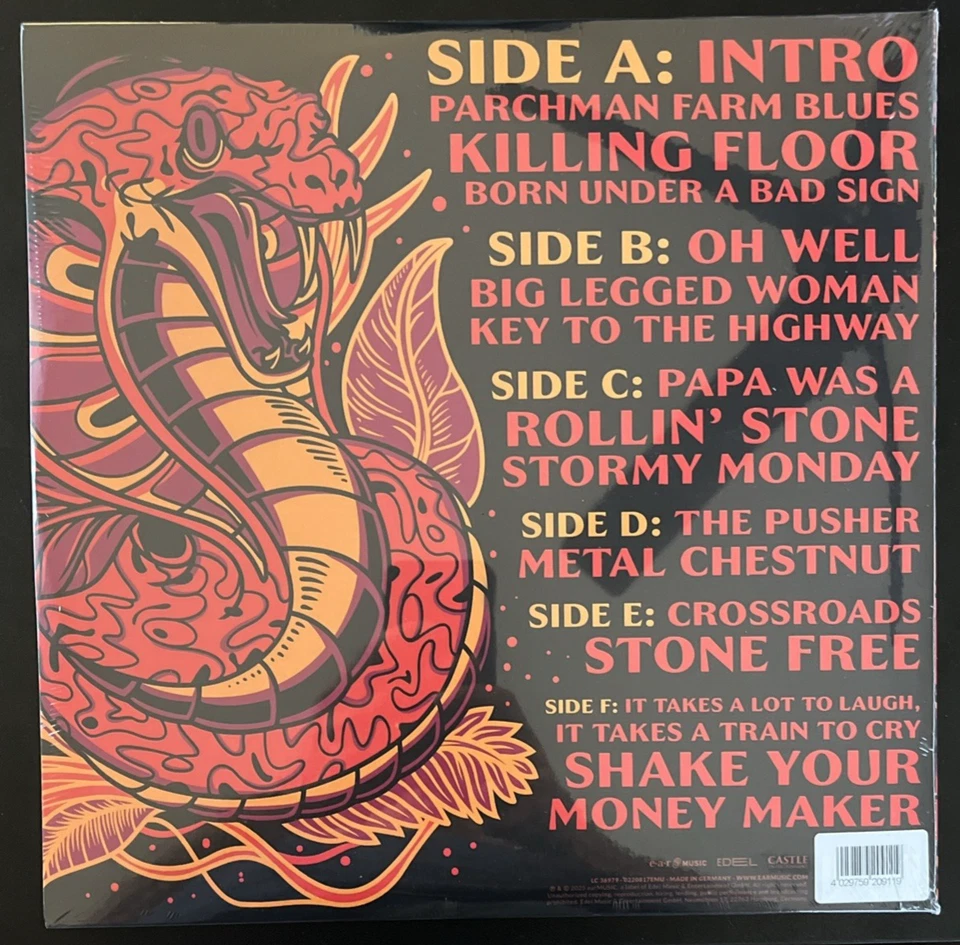 SLASH LIVE AT THE SERPENT FESTIVAL COLORED 3VINYL LP SET LIMITED NEW SEALED MINT - Image 2 of 2
