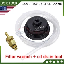 14 Flutes Oil Filter Wrench & Oil Drain Tool For Toyota Lexus 2.0L-5.7L Engines