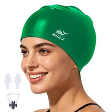 Waterproof Silicone Swim Cap NonSlip, High Elasticity for Men and Women