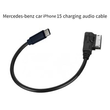 Music Interface AUX Cable Type-c Charging MMI Plug for iPhone 15 Mercedes-Benz
