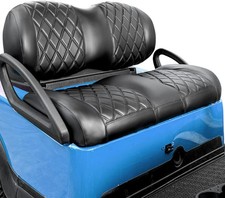 Golf Cart P-P Diamond Leather seat Cover for it Club Car Precedent/Tempo/
