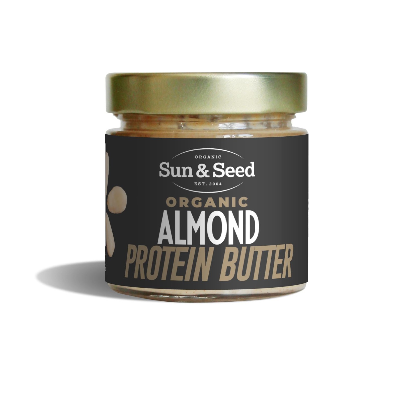 Organic  White Almond Protein Butter by Sun AND Seed  220g   PK  1