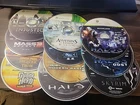 11 Loose Disc Only Microsoft Xbox 360 Lot- Playable Halo Mass Effect 3 Skyrim