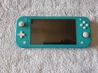 Nintendo Switch Lite Handheld System - Turquoise - Fully Tested And Working