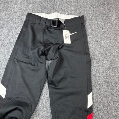 Nike Team Engineered Football Pants Black Red White Mens Large 630175-010