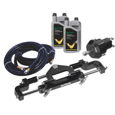 Glydus Boot Hydraulische Lenkung Max 115PS Außenbordmotor Motor Rippenteder