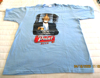 Vintage 80s Point Beer Special Logo-Wisconsin, Large T Shirt