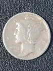 1941‑S Mercury Dime • 90% Silver • WWII Era • San Francisco Mint  • Circ