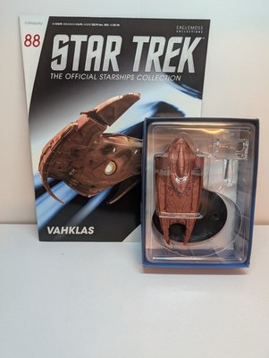 Eaglemoss Star Trek Starships #88 Vulcan Vahklas  Survey Ship with Magazine