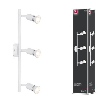 Spotlight Carolina GU10 230V max. 3x10W dimmbar Weiß matt