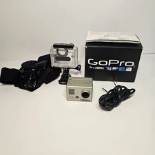 GoPro HD Hero 1st Generation Action Camera with Accessories UNTESTED