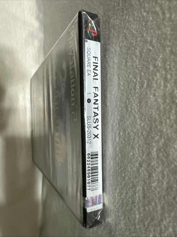 Final Fantasy X 10 PlayStation 2 PS2 Factory Sealed BLACK LABEL New Rare Y-FOLD - Image 3 of 4