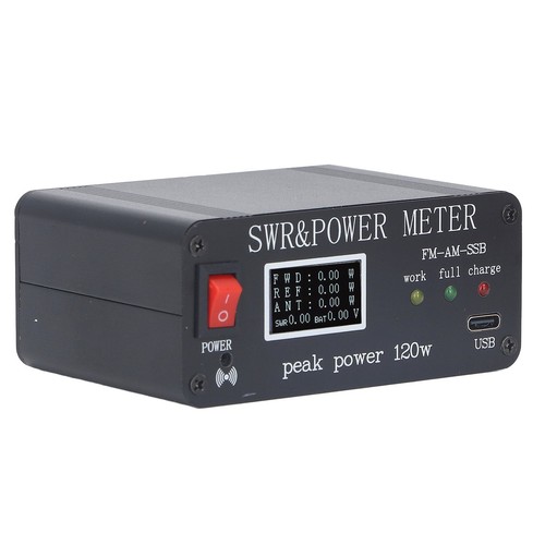 1.8MHz-50MHz SWR Power Wavelength Meter Organic Light Emitting Diode Screen - Zdjęcie 6 z 24
