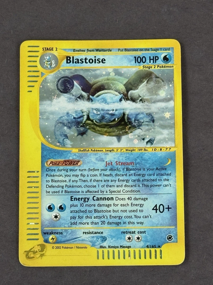 ebay blastoise pokemon card Blastoise Pokémon TCG Holo Rare Individual Collectible Card Game Cards for  sale