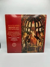 Monteverdi Vespers (1610) (Vespro Della Beata Vergine) Angel SB-3837 