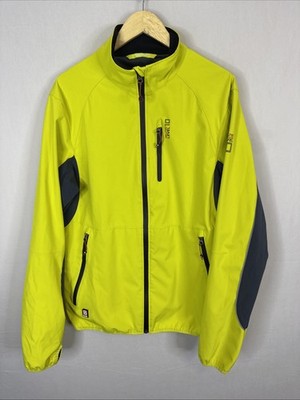 Killtec Level 10 Technical Outdoor Jacket Neon Yellow Softshell Windbreaker XL