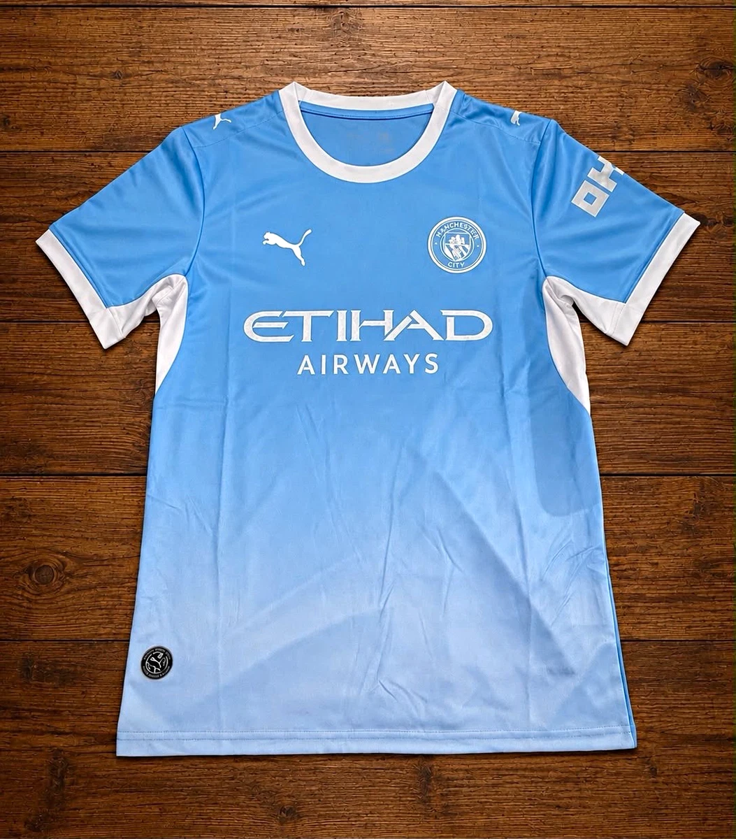 Manchester City Size XL International Club Soccer Fan Jerseys for