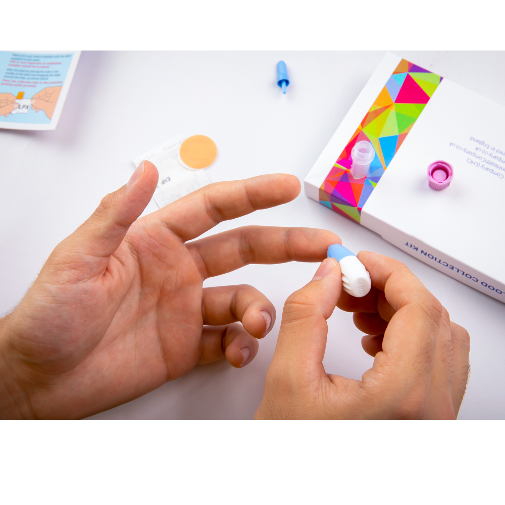 Electrolyte Home Blood Test Kit. Calcium, Chloride, Magnesium, Sodium