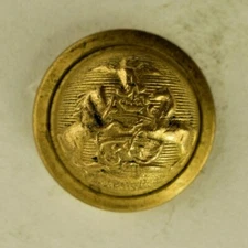 1870s-1880s Pennsylvania Staff Officer Uniform Button Original G2AT