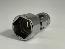 NEW SNAP-ON 3/8 DRIVE 6-PNT 3/4" FLANK DRIVE SHALLOW UNIVERSAL SOCKET- FS24B
