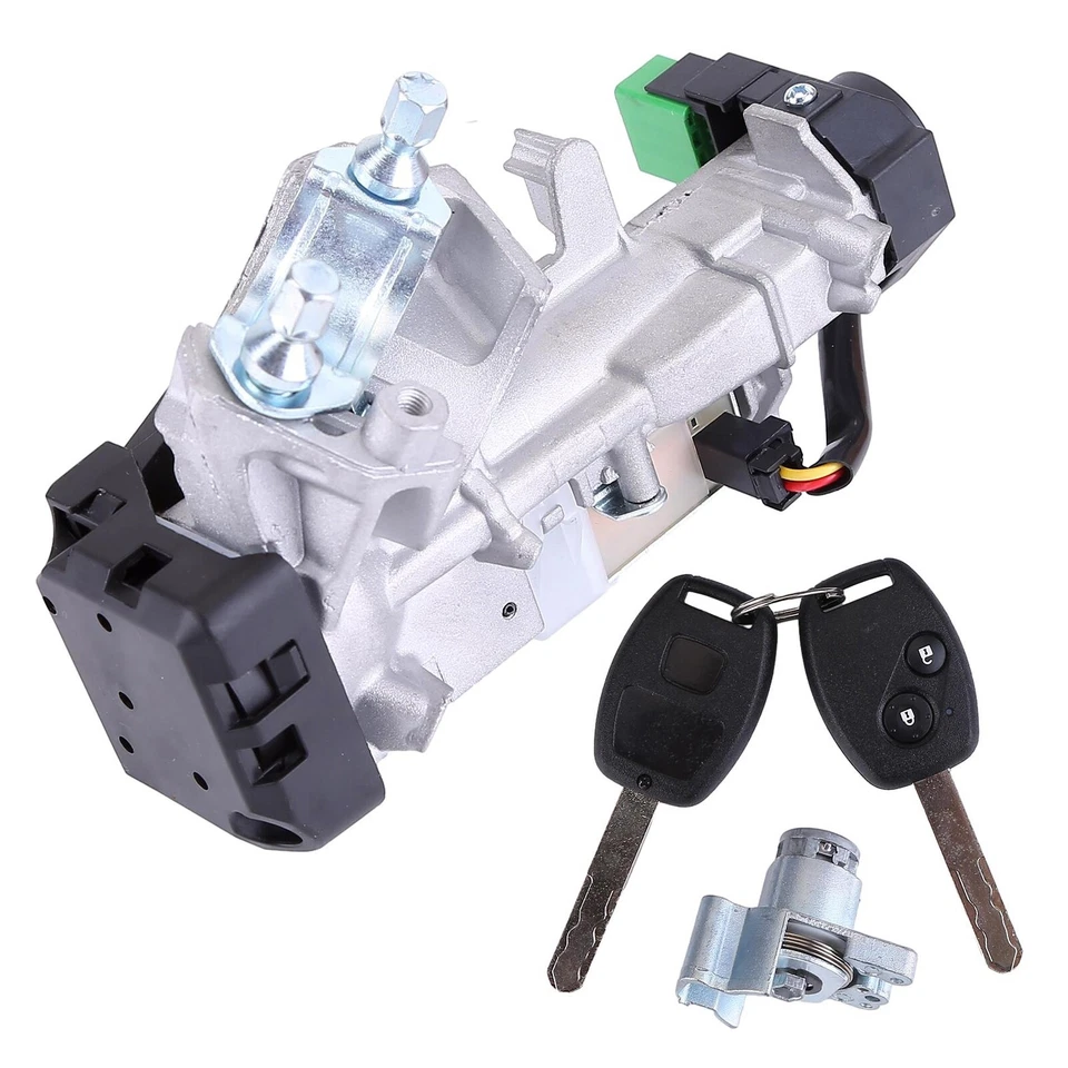 Ignition Switch Cylinder Lock Trans+2 Keys For Honda Accord Odyssey 2003-2011 - Image 3 of 4