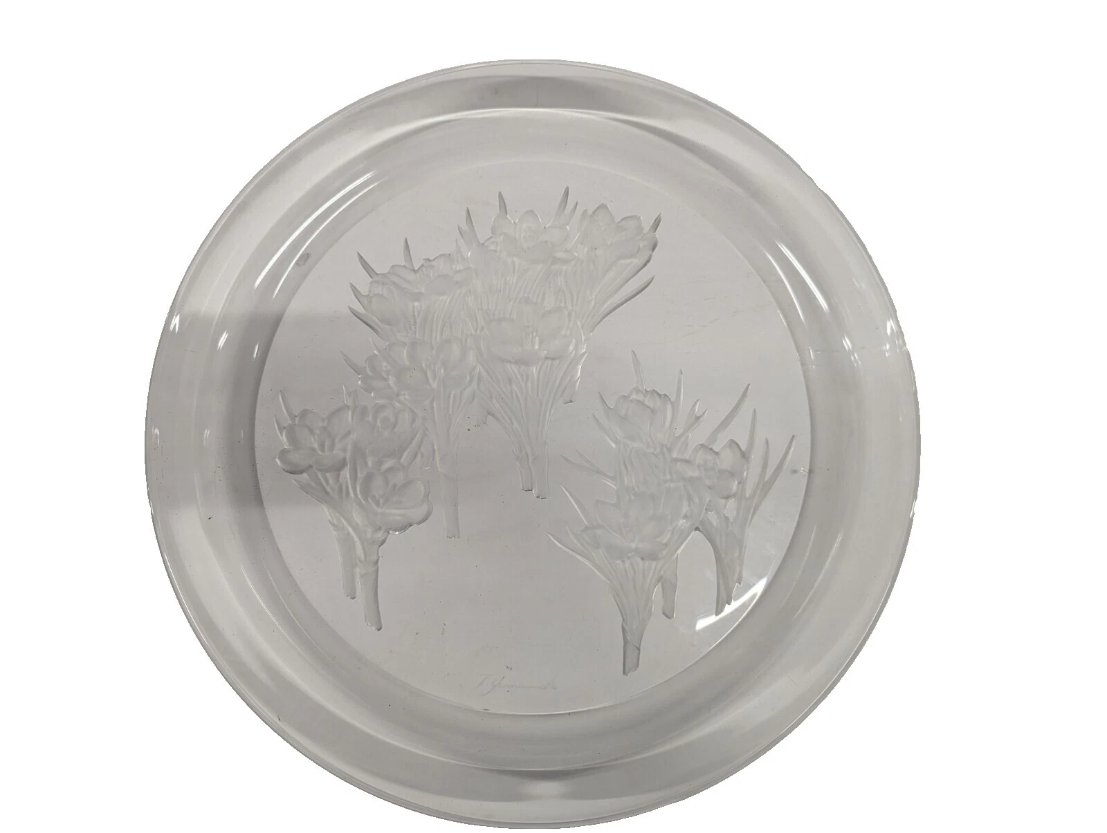 Декоративные пластины традиционные хрустальные