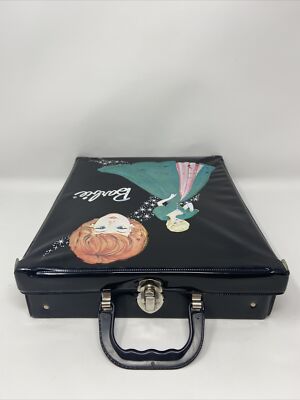 1963年 バービー人形　ケース Vintage Ponytail Barbie Doll Case 1963 Mattel Black Vinyl