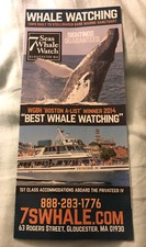 7 Seas Whale Watch , Gloucester MA, Brochure