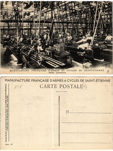 CPA Ancienne Saint-Etienne - Manufacture D'Armes Et Cycles - Carte Postale Originale 42 Loire