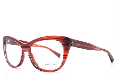 Alain Mikli Eyeglasses red 1346M B0D4 52-15-145 New Authentic