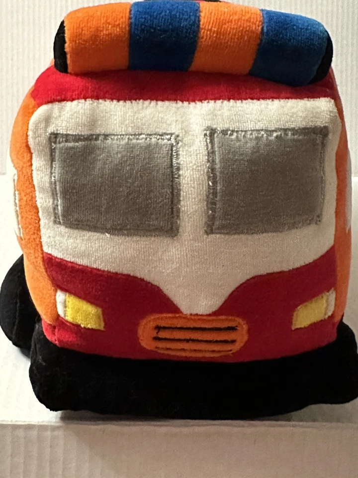 Pillowfort FIRE TRUCK 18" Decor Pillow Target Red Rescue Engine Stuffed Vehicle - Image 2 of 4