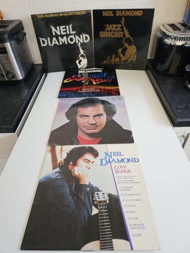 Neil Diamond Vinyl LP,jazz Singer, Beautiful Noise,20 Golden Greats,love Songs + - Picture 17 of 19