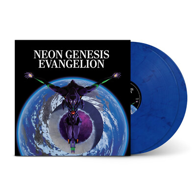 Neon Genesis Evangelion Original Soundtrack Vinyl LP (Smokey Blue 