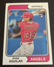 2023 Topps Heritage - Ryan Aguilar - #309 - Los Angeles Angels - RC