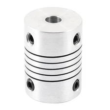 5mmx8mm CNC Motor 3D PrinterJaw Shaft Coupler 5mm-8mm Flexible Coupling 5x8mm
