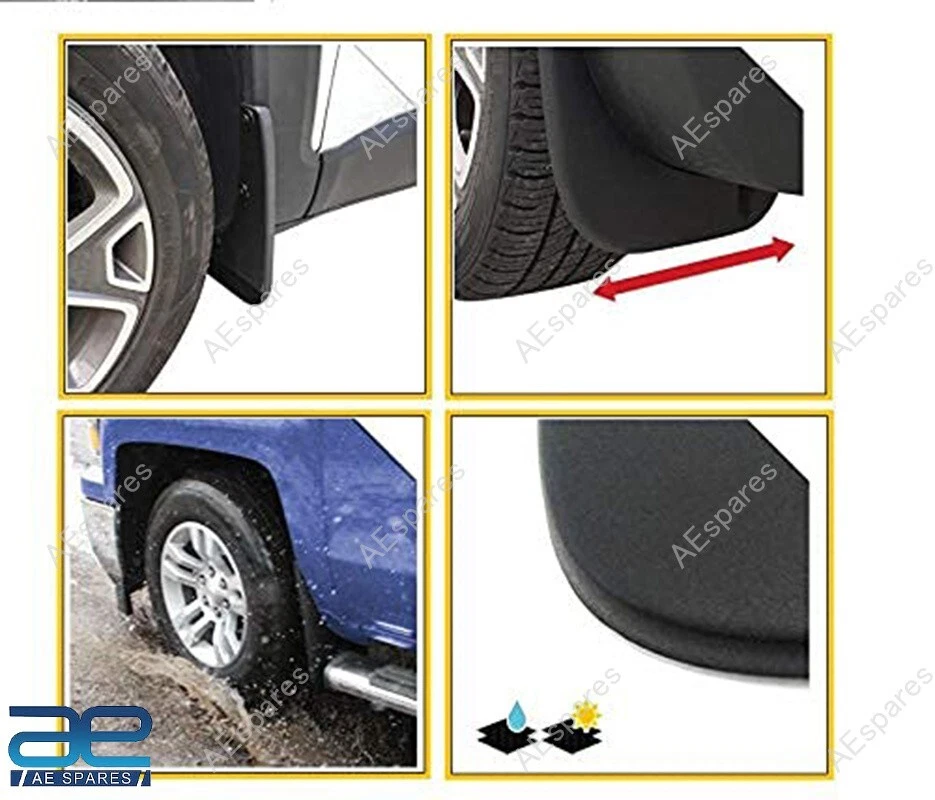 Mud Flap Set of 4 For Maruti Suzuki Baleno (Type-III) 2022 view 3