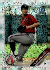 2019 Bowman Chrome Prospects Speckle Refractors #BCP67 Jonathan Duplantier /299
