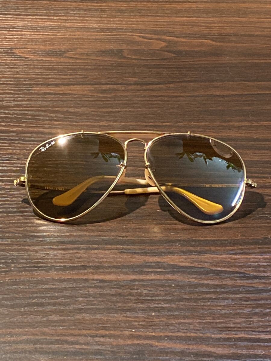 Authentic Vintage 1937-1987 Ray Ban THE GENERAL Aviator B&L Authentic Vintage 1937-1987 Ray Ban THE GENERAL Aviator B&L