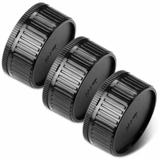 3 Sets of Lens Caps LM Camera Front Body Cap and Rear Lens Cover Leica M ZM M9