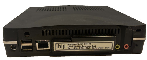 Ihiji System S/N: RN-095162, INV-APP-1100