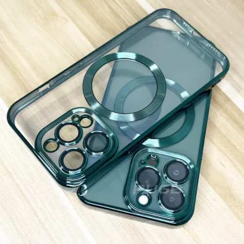 Etui na Apple iPhone 16 15 14 13 12 Pro Max odporne na wstrząsy magnetyczne silikonowe etui - Zdjęcie 13 z 30