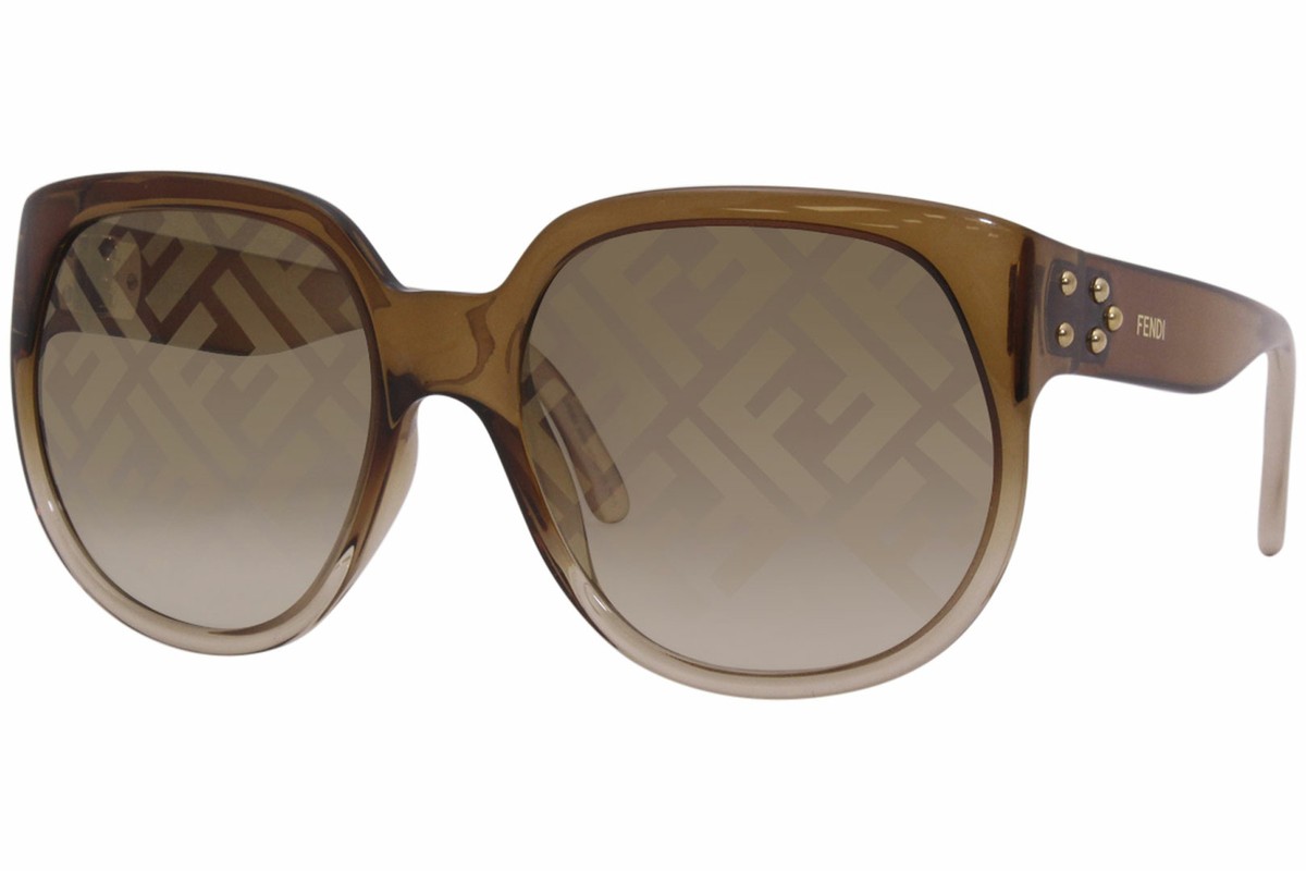 Fendi FF-0403/G/S 09QEB Sunglasses Women's Brown/Brown-Gold Fendi FF-0403/G/S 09QEB Sunglasses Women's Brown/Brown-Gold